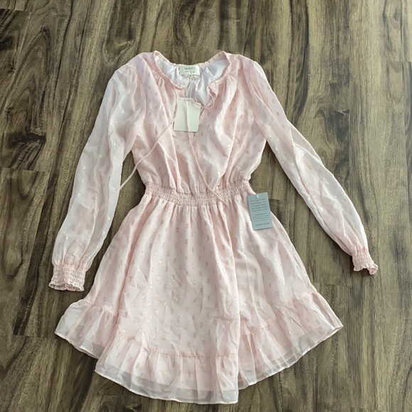 WAYF x BFF Laura Smocked Waist Minidress - Picture 7 of 7